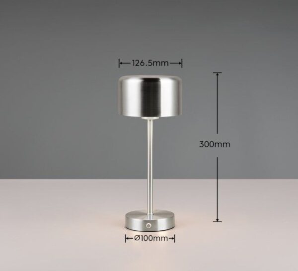 Trio Reality TR59151107 LED stolní svítidlo JEFF | 1,5W integrovaný LED zdroj | 120lm | 3000K