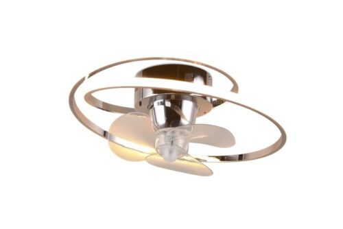 Trio Reality TR67252106 LED ventilátor s osvětlením UMEA  | 38W integrovaný LED zdroj | 4400lm | 2700-6500K