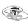 Trio Reality TR67252106 LED ventilátor s osvětlením UMEA  | 38W integrovaný LED zdroj | 4400lm | 2700-6500K