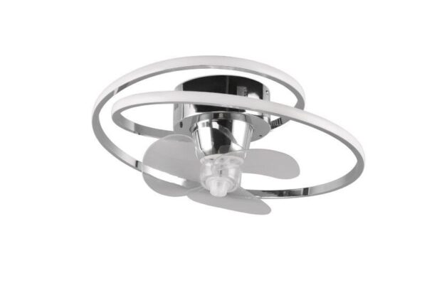 Trio Reality TR67252106 LED ventilátor s osvětlením UMEA  | 38W integrovaný LED zdroj | 4400lm | 2700-6500K