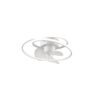 Trio Reality TR67252131 LED ventilátor s osvětlením UMEA  | 38W integrovaný LED zdroj | 4400lm | 2700-6500K