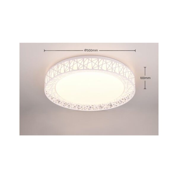 Trio Reality TR67321101 LED přisazené stropní svítidlo CLUSTER | 40W integrovaný LED zdroj | 4300lm | 2700-6500K