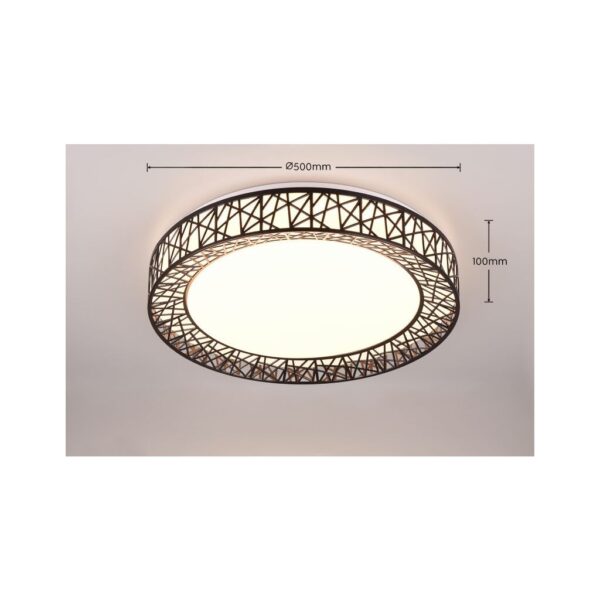 Trio Reality TR67321102 LED přisazené stropní svítidlo CLUSTER | 40W integrovaný LED zdroj | 4300lm | 2700-6500K