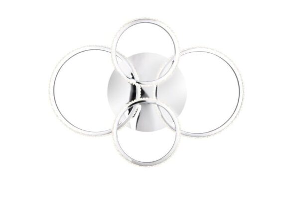 Trio Reality TR67364106 LED přisazené stropní svítidlo CIRES | 27W integrovaný LED zdroj | 3400lm | 4000K