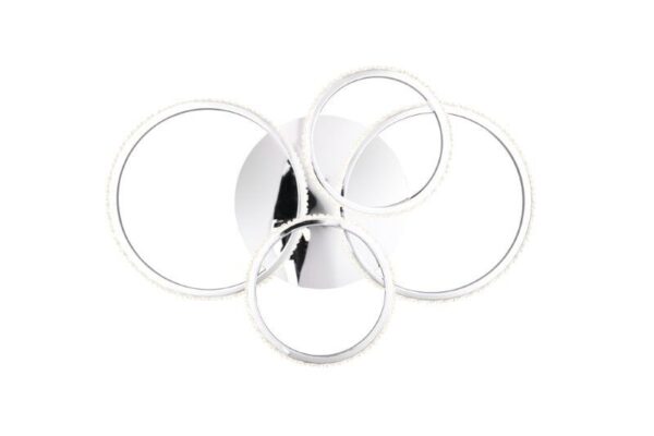Trio Reality TR67364106 LED přisazené stropní svítidlo CIRES | 27W integrovaný LED zdroj | 3400lm | 4000K