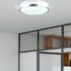 Trio Reality TR67382187 LED ventilátor s osvětlením LINDBERG  | 35W integrovaný LED zdroj | 4050lm