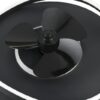 Trio Reality TR67393132 LED ventilátor s osvětlením SORTLAND | 30W integrovaný LED zdroj | 3500lm | 2700-6500K