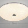 Trio Reality TR67695800 LED přisazené stropní svítidlo GRAVITY  | 45W integrovaný LED zdroj | 5300lm | 2700-6500K