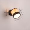 Trio Reality TR81661732 bodové nástěnné svítidlo BOLZANO E14