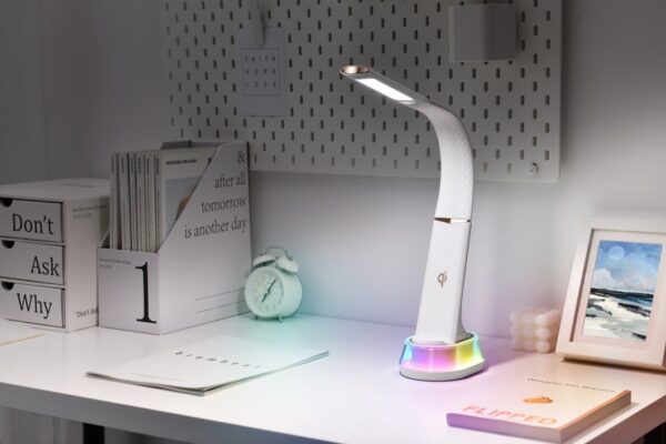 Immax 08974L LED stolní lampička CORELLA | 7W integrovaný LED zdroj | 450lm | 3000+RGBWK