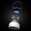 Immax 08493L LED solární venkovní stolní svítidlo | 10W integrovaný LED zdroj | 3750-4250K