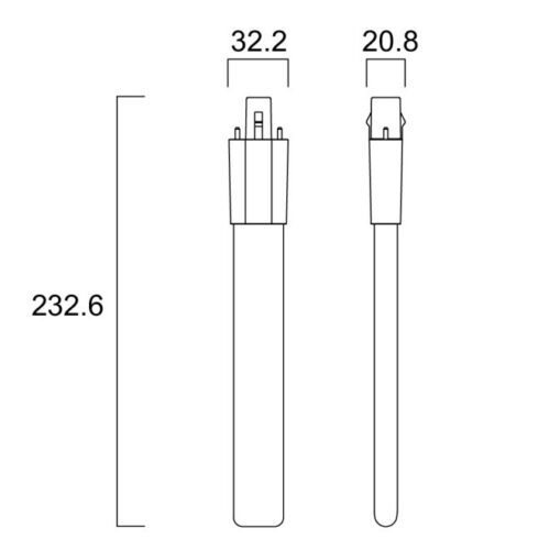 SYLVANIA SY0030221 LED žárovka TOLEDO LYNX G23 | 660lm | 4000K