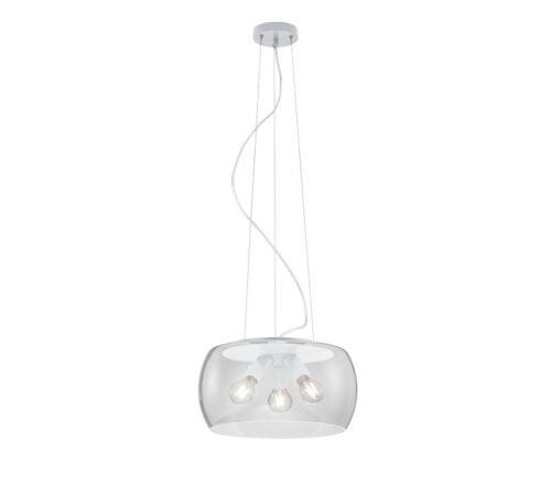 Trio 300600331 závěsné stropní svítidlo Valente 3x60W | E27 | IP20 - bílá