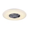 Trio R62402906 LED svítidlo s ventilátorem Visby 1x60W | 4400lm | 3000-6500K - nastavitelné, s dálkovým ovladačem