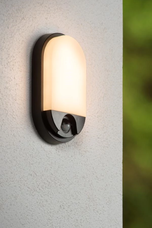 Lucide L228641030 LED venkovní nástěnné svítidlo HUPS IR | 10W integrovaný LED zdroj | 950lm | 3000K
