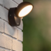 Lucide L228651230 LED venkovní nástěnné svítidlo FINN | 12W integrovaný LED zdroj | 1200lm | 3000K