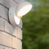 Lucide L228651231 LED venkovní nástěnné svítidlo FINN | 12W integrovaný LED zdroj | 1200lm | 3000K