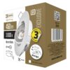 EMOS ZD3121 LED zápustné svítidlo Exclusive | 5W integrovaný LED zdroj | 450lm | 3000K