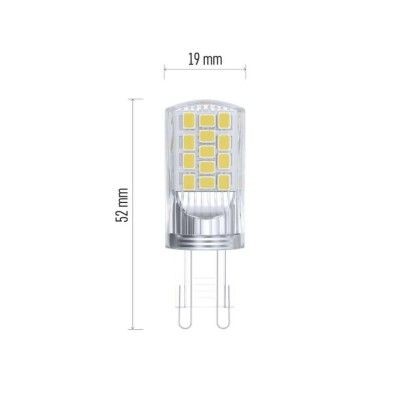 EMOS ZQ9545 LED žárovka Classic | 4W G9 | 470lm | 4000K
