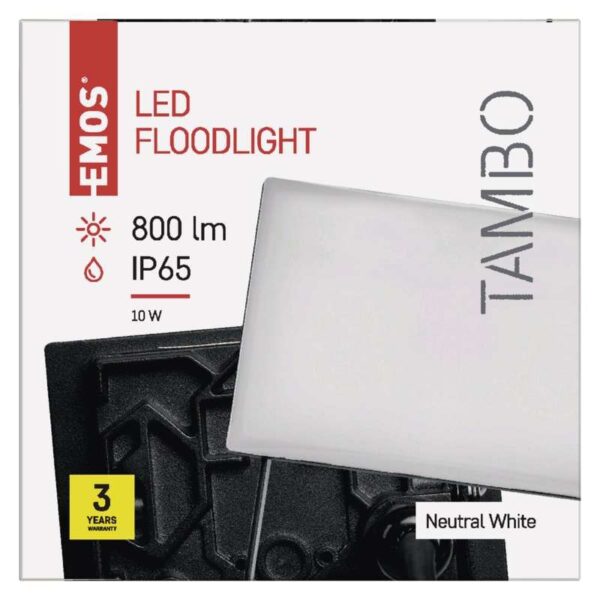 EMOS ZS2511 LED reflektor TAMBO | 10,5W integrovaný LED zdroj | 800lm | 4000K