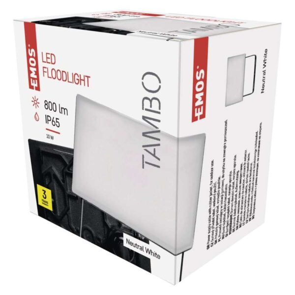 EMOS ZS2511 LED reflektor TAMBO | 10,5W integrovaný LED zdroj | 800lm | 4000K