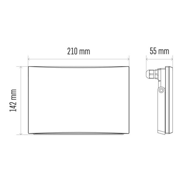EMOS ZS2541 LED reflektor TAMBO | 51W integrovaný LED zdroj | 4300lm | 4000K