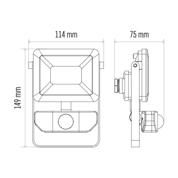 EMOS ZS2910 LED reflektor ILIO | 10,5W integrovaný LED zdroj | 950lm | 4000K