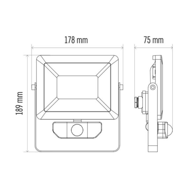 EMOS ZS2930 LED reflektor ILIO | 31W integrovaný LED zdroj | 2800lm | 4000K