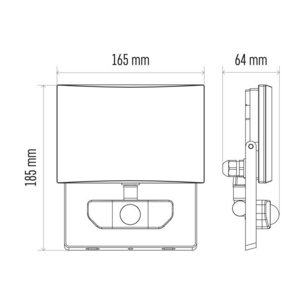EMOS ZS2931 LED reflektor TAMBO | 31W integrovaný LED zdroj | 2600lm | 4000K