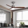 Immax NEO LITE 07165-S LED ventilátor s osvětlením ELEGANTE | 18W integrovaný LED zdroj | 1500lm | 3000-6000K