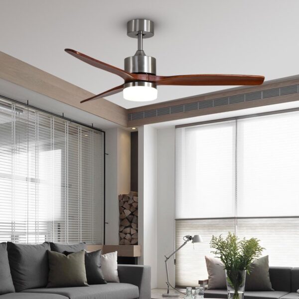 Immax NEO LITE 07165-S LED ventilátor s osvětlením ELEGANTE | 18W integrovaný LED zdroj | 1500lm | 3000-6000K