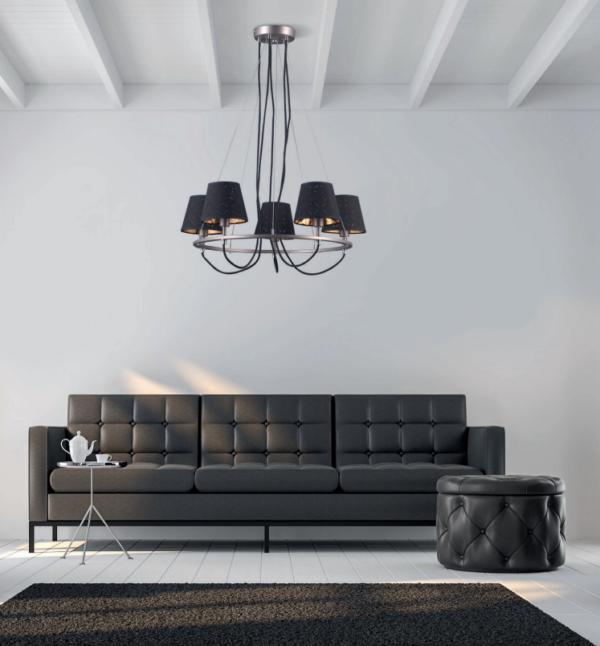 Italux MD38999/5 závěsné stropní svítidlo Terry 5x40W|E14