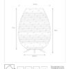 Lucide L038438072 LED venkovní stolní svítidlo COLIN | 3W integrovaný LED zdroj | 180lm | 3000K