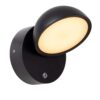 Lucide L228651230 LED venkovní nástěnné svítidlo FINN | 12W integrovaný LED zdroj | 1200lm | 3000K