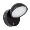Lucide L228651230 LED venkovní nástěnné svítidlo FINN | 12W integrovaný LED zdroj | 1200lm | 3000K