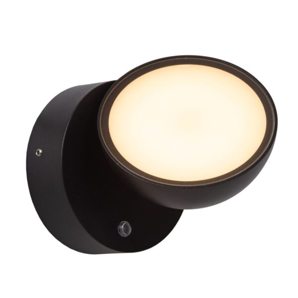 Lucide L228651230 LED venkovní nástěnné svítidlo FINN | 12W integrovaný LED zdroj | 1200lm | 3000K