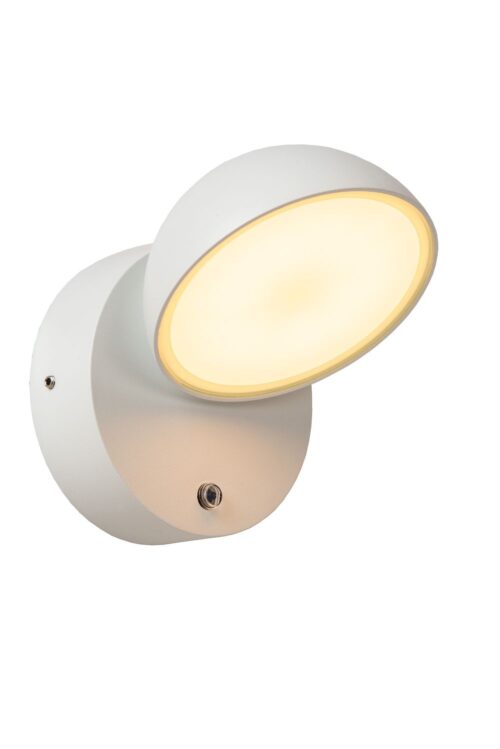 Lucide L228651231 LED venkovní nástěnné svítidlo FINN | 12W integrovaný LED zdroj | 1200lm | 3000K