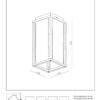 Lucide L271050130 venkovní stropní svítidlo LAURENS E27