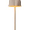 Lucide L278890238 LED venkovní stolní svítidlo JUSTINE | 2W integrovaný LED zdroj | 210lm | 2700K