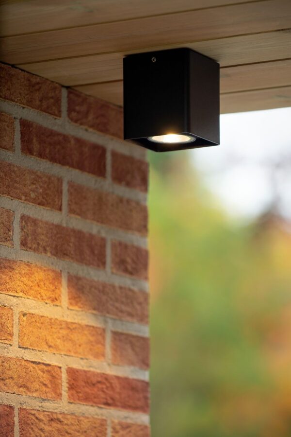 Lucide L288010730 LED venkovní stropní svítidlo LEEDS | 9W integrovaný LED zdroj | 650lm | 2700K