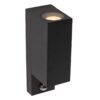 Lucide L698020230 venkovní nástěnné svítidlo ZARO IR GU10