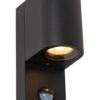 Lucide L698030230 venkovní nástěnné svítidlo ZARO IR GU10