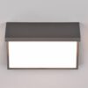 Trio 240969142 LED nástěnné svítidlo Nestos 1x13W | 1300lm | 3000K | IP54 - senzor pohybu, antracit