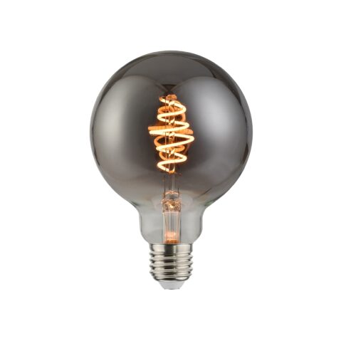 Nordlux LED žárovka Spiral Deco Globe Smokey 4,5W E27 1800K (kouřová) Dekorativní žárovky sklo 2080192747