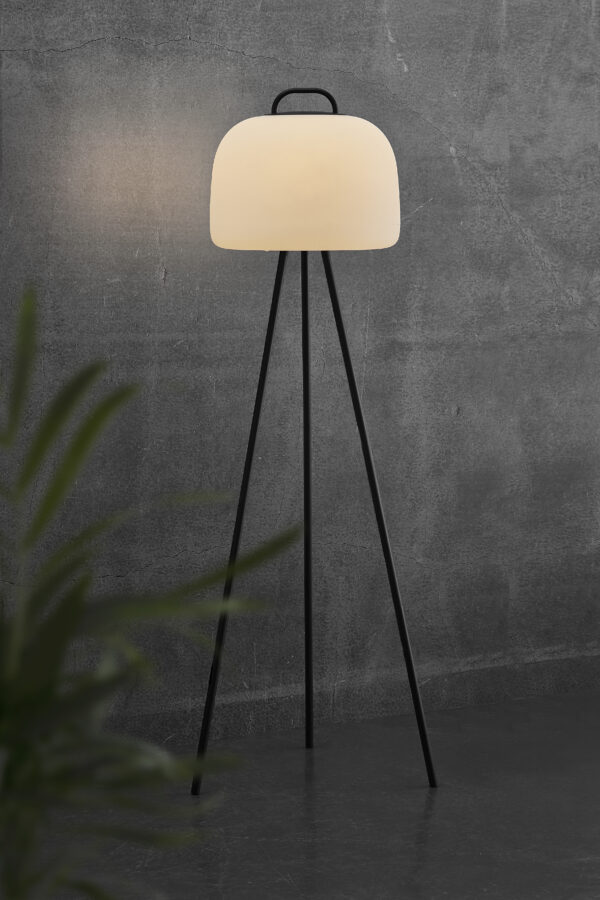 Nordlux Kettle Tripod 110 (černá) Zavěšení a stojany kov, dřevo 2018044003