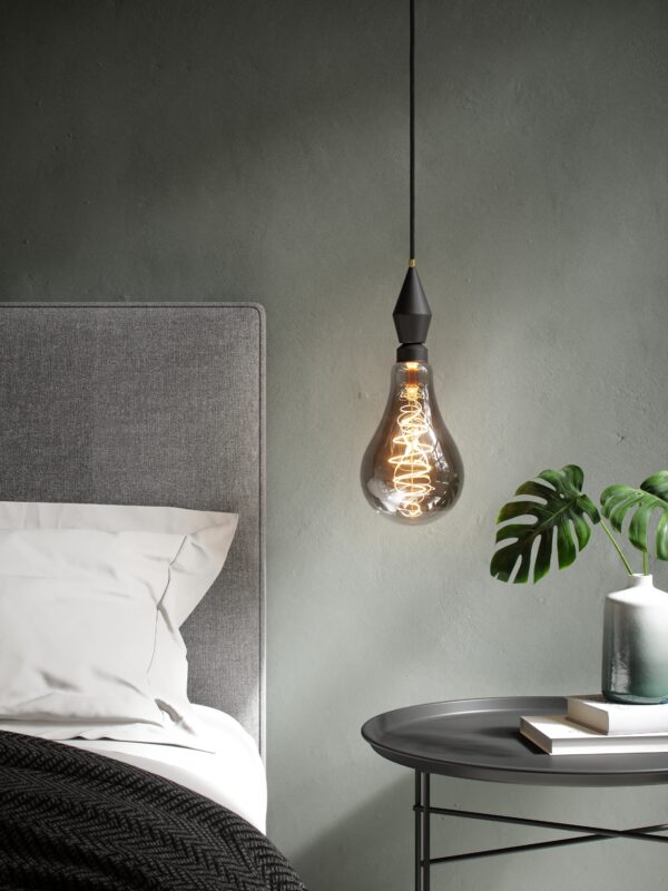 Nordlux LED žárovka Spiral Deco Standard 8,5W E27 1800K (kouřová) Dekorativní žárovky sklo 2080272747
