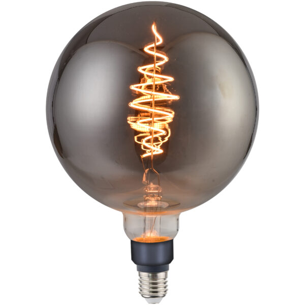 Nordlux LED žárovka Spiral Deco Globe E27 8,5W 1800K (kouřové sklo) LED žárovky sklo 2080302747