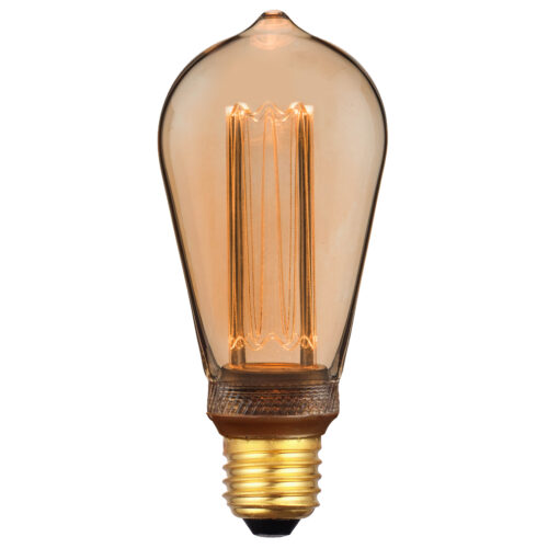 Nordlux LED žárovka Retro Deco Edison 3,5W E27 1800K (zlatá) Dekorativní žárovky sklo 2080082758