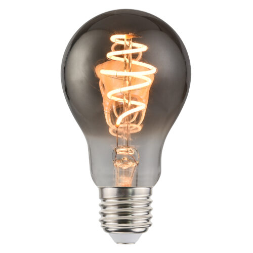 Nordlux LED žárovka Spiral Deco Standard 4,5W E27 1800K (kouřová) Dekorativní žárovky sklo 2080032747