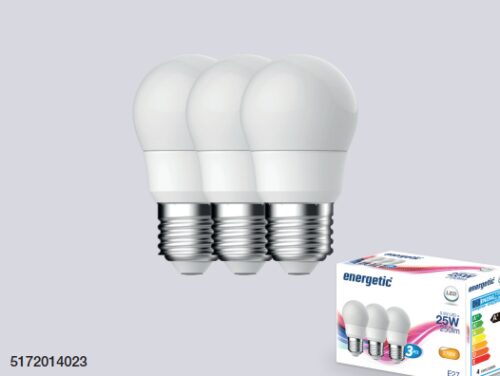 Nordlux LED žárovka E27 2,9W 2700K 3ks (bílá) LED žárovky plast 5172014023